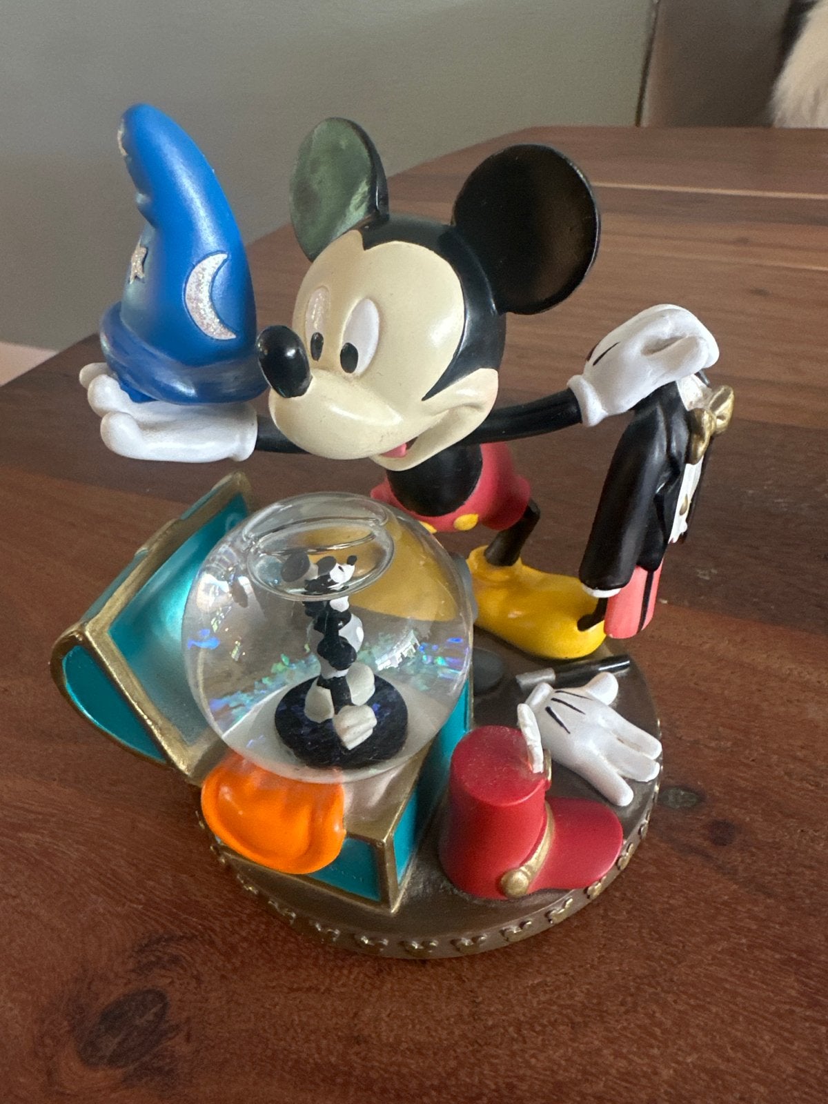 Mickey Mouse Sneeuwbol - De Tovenaarsleerling, Ophalen of Verzenden, Mickey Mouse, Zo goed als nieuw, Beeldje of Figuurtje
