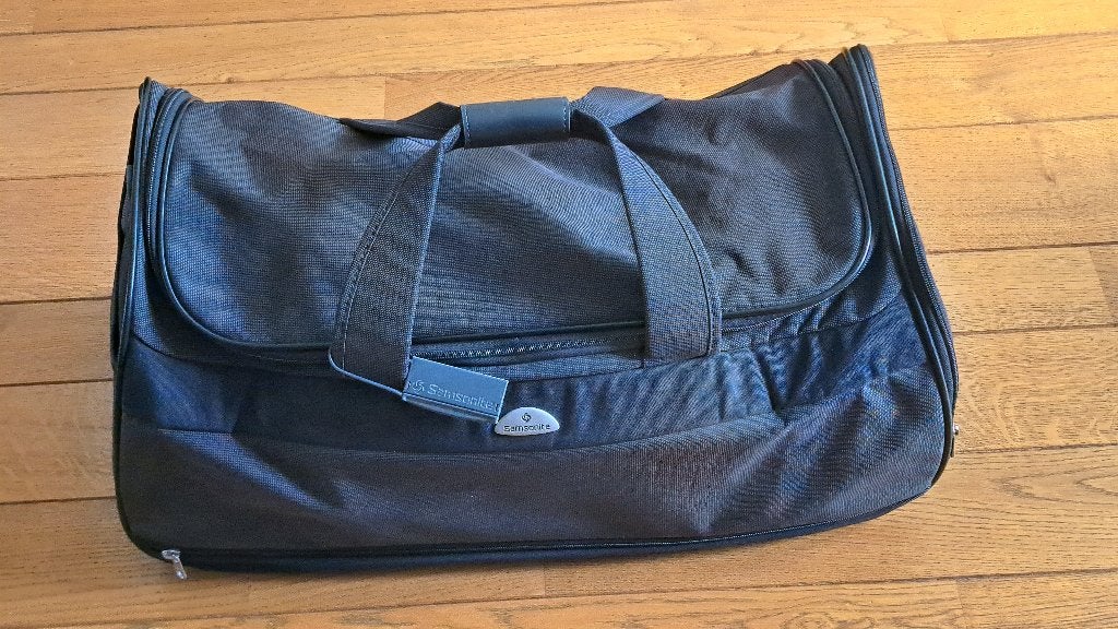 Samsonite reistas koffer weekendtas vakantie tas, 40 tot 60 cm, 30 cm of meer, Zwart, Minder dan 35 cm