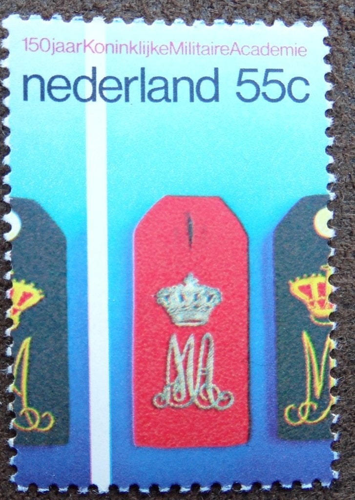 Postzegel  150 jaar Koningklijk Miliraire Academie  55ct, Ophalen of Verzenden, Postfris