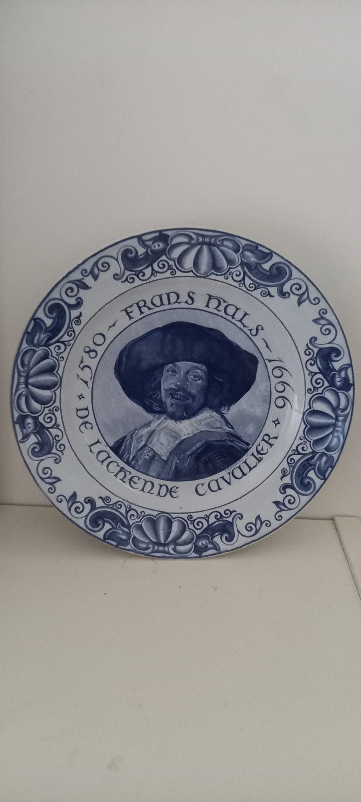 Regout bordje van Frans Hals. t.e.a.b., Ophalen of Verzenden
