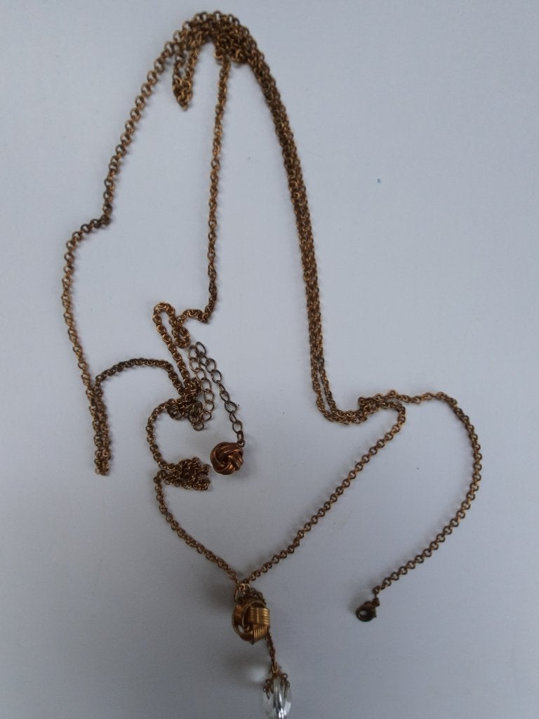 Vintage Ketting met Algerijnse liefde knoop, Ophalen of Verzenden