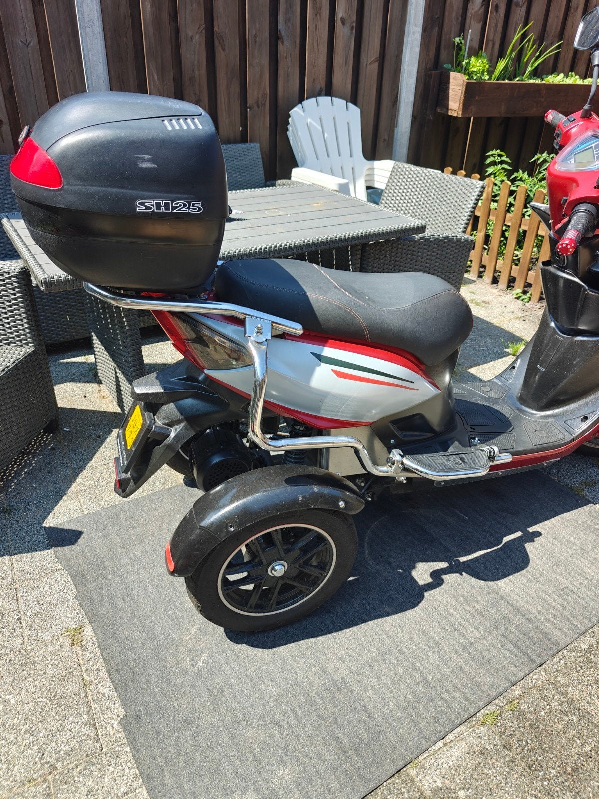 Scooter (scootmobiel) driewieler, Ophalen of Verzenden, Zo goed als nieuw