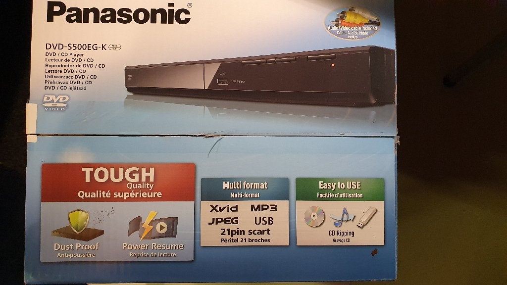 Panasonic dvd speler, Ophalen of Verzenden, Nieuw, Dvd-speler, Panasonic