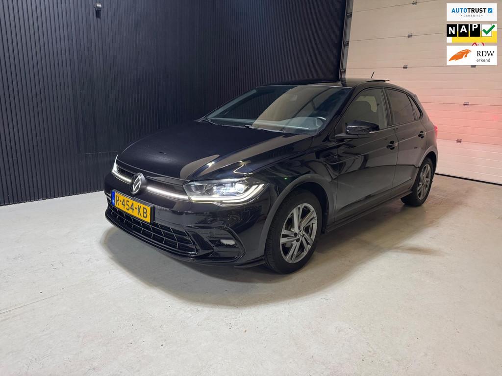 Volkswagen Polo 1.0 TSI R-Line Business 3x R-Line Pano, Auto's, Gebruikt, 95 pk, 1104 kg, Adaptive Cruise Control