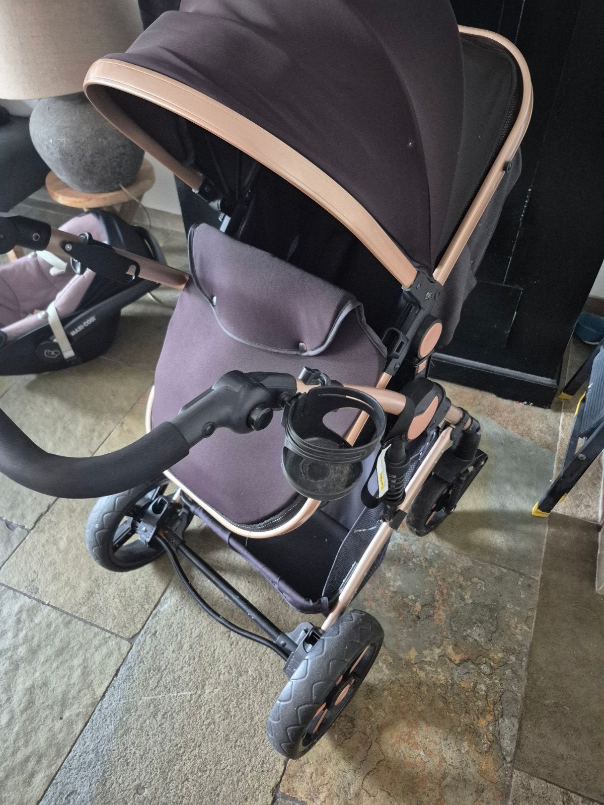 Zo goed als nieuwe 3-in-1 kinderwagen, Zo goed als nieuw, Combiwagen, Met reiswieg, Ophalen