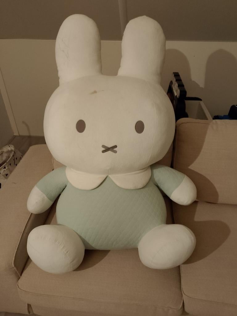 Grote Nijntje knuffel - Zo goed als nieuw, Ophalen, Overige merken, Konijn, Nijntje