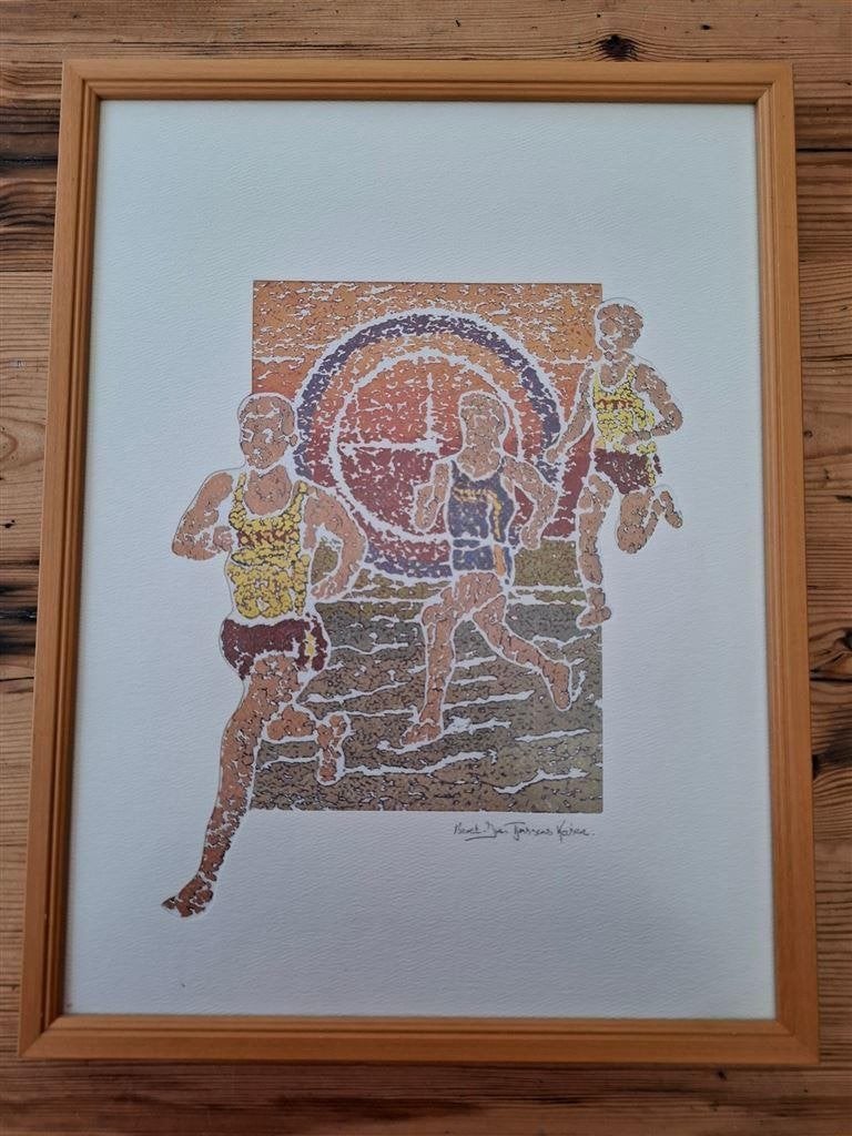 Bert Jan Tjassens Keiser, 32x42, 23x29, Ophalen of Verzenden