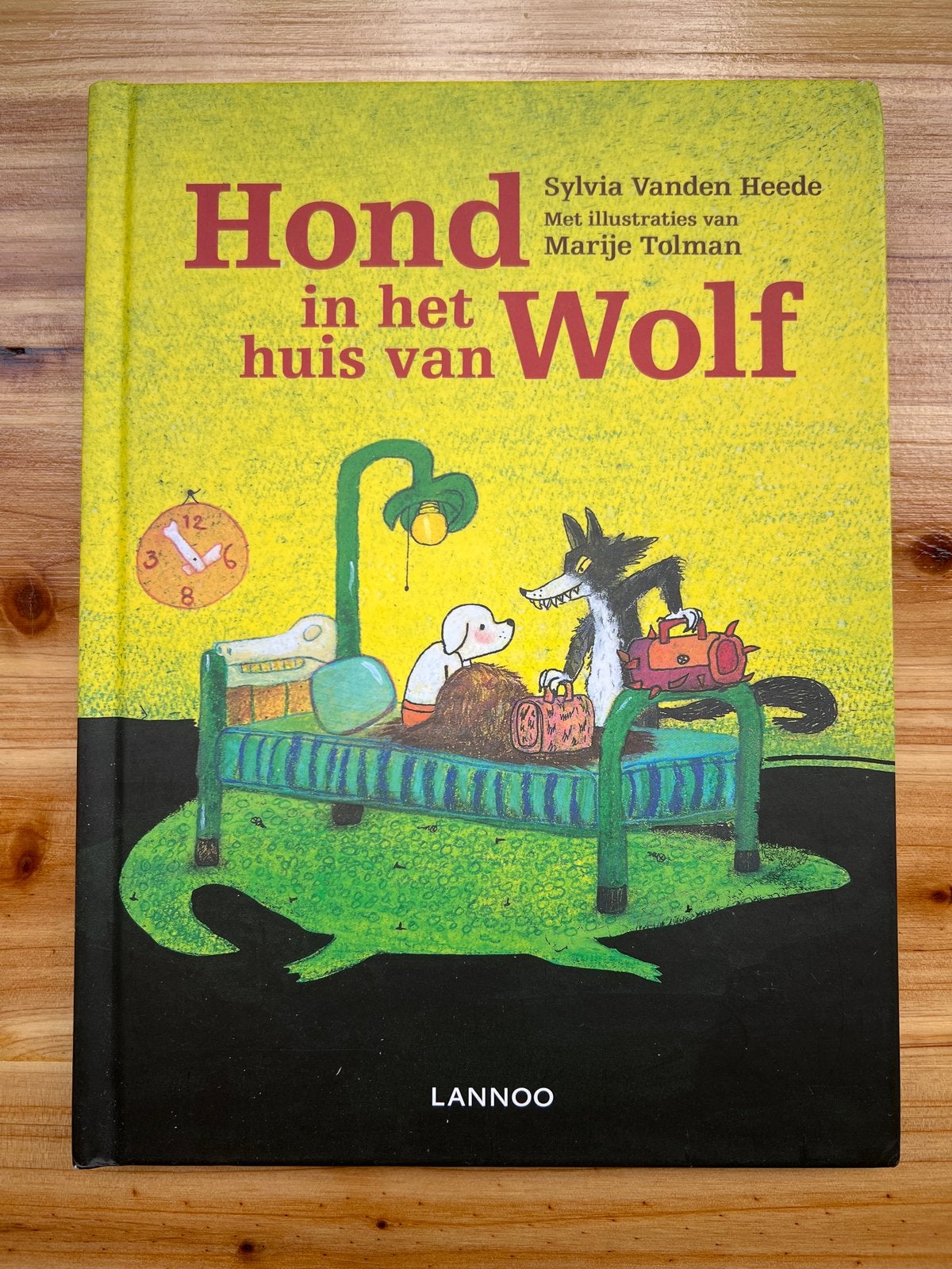 Hond in het huis van Wolf - Sylvia Vanden Heede, 5 of 6 jaar, Fictie algemeen, Jongen of Meisje, Ophalen of Verzenden