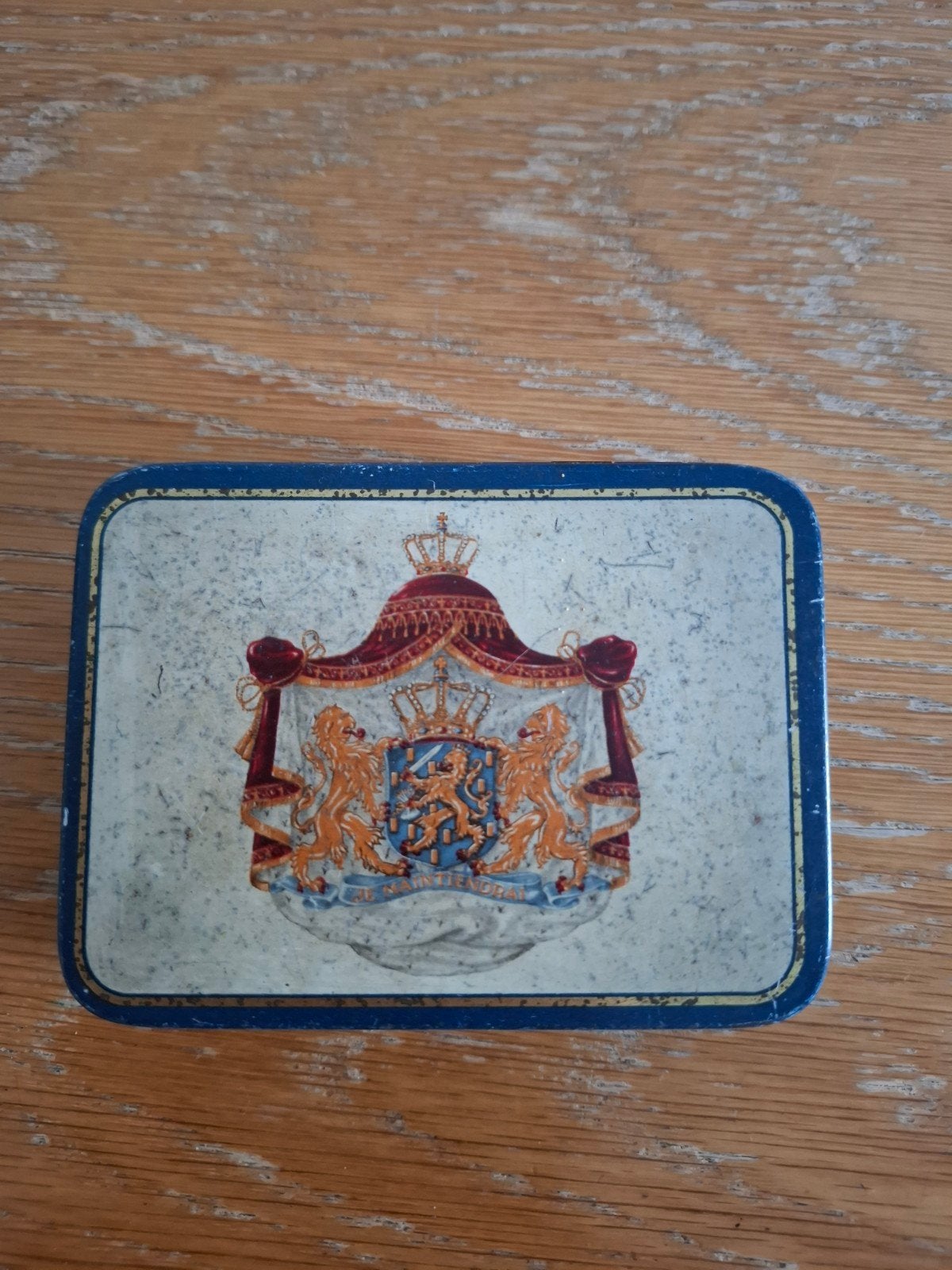 Sigarettenblik van Rizla Automatic met Nederlands wapen, Ophalen of Verzenden, Gebruikt, Overige typen