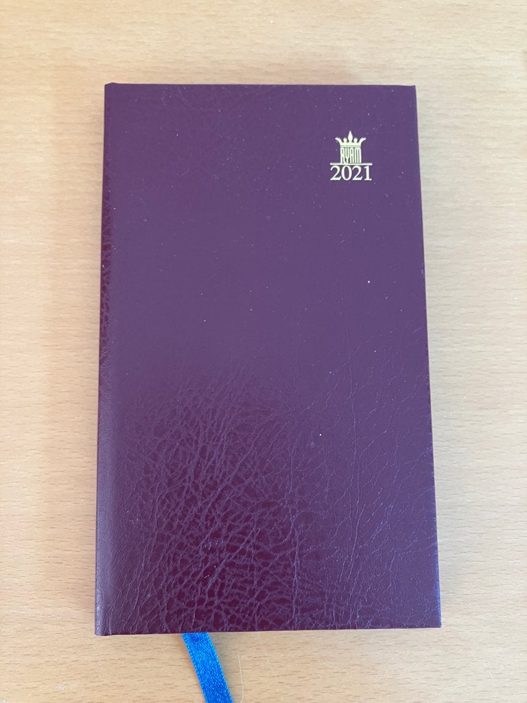 Ryam Diaries Week agenda 2021   Met leeslint, Diversen, Agenda's, Ophalen of Verzenden, Nieuw