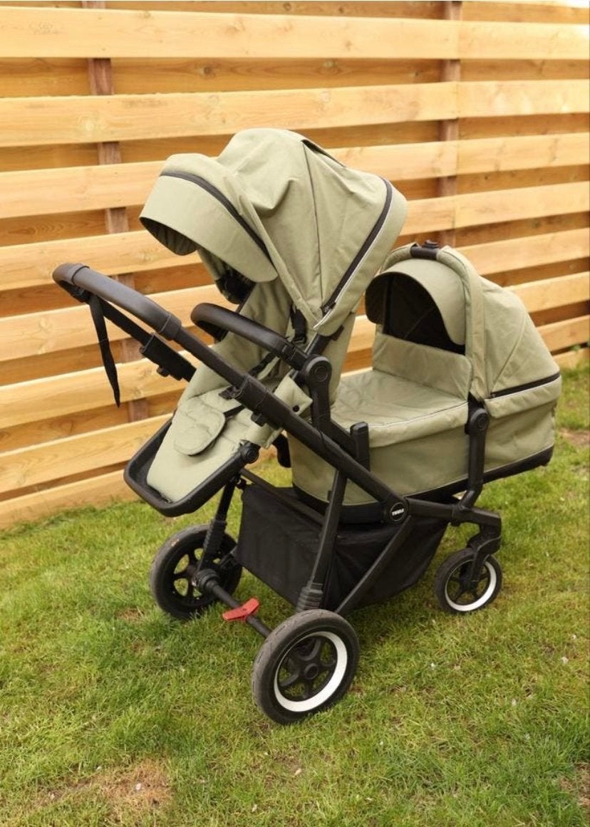 Thule  Duo kinderwagen - zo goed als nieuw, Gebruikt, Duowagen, Combiwagen, Ophalen