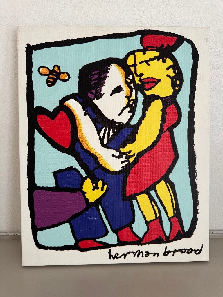 Canvas Herman Brood, Antiek en Kunst, Ophalen