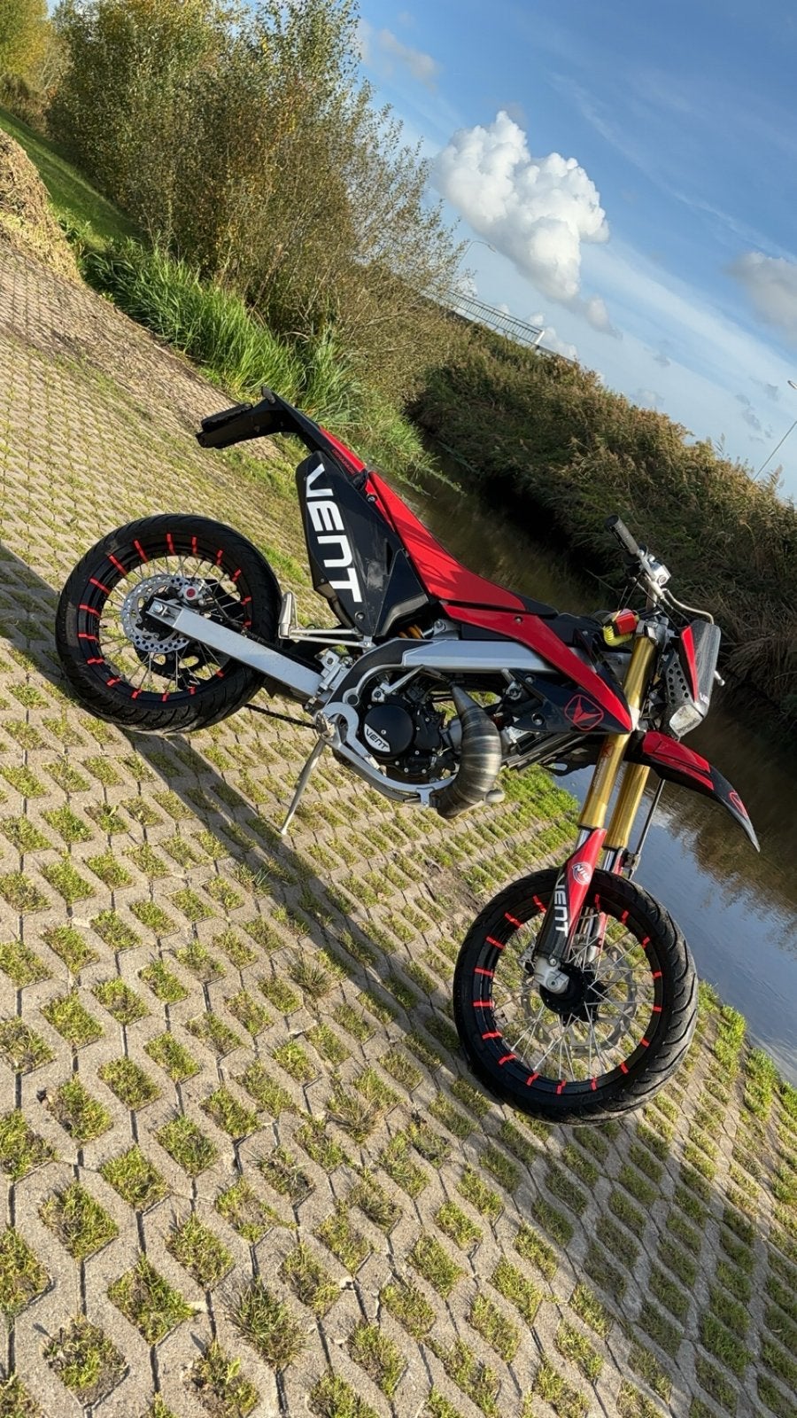 Vent Depragge 50cc - 85 km/u met Giannelli uitlaat, Ophalen, 6 versnellingen, Maximaal 45 km/u, Zo goed als nieuw