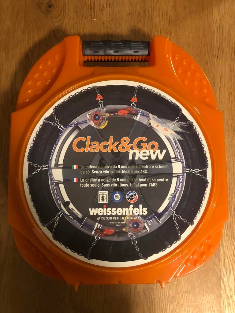 Weissenfels Sneeuwkettingen Clack&Go M43, Ophalen, Zo goed als nieuw