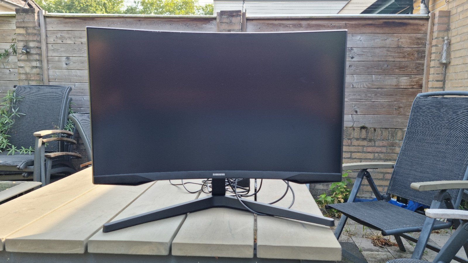 Samsung Odyssey G5 Curved Monitor, Computers en Software, Monitoren, Curved, VA, Ophalen, Gaming