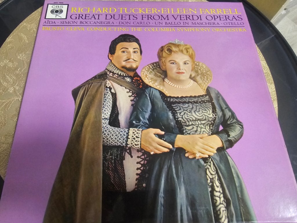 Richard Tucker & Eileen Farrell – Verdi Operas, Gebruikt, Opera of Operette, Ophalen of Verzenden, Romantiek
