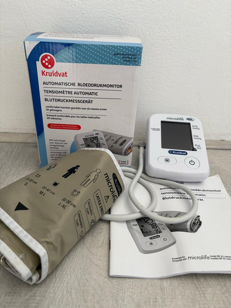 Bloeddrukmeter automatisch, Ophalen of Verzenden, Zo goed als nieuw