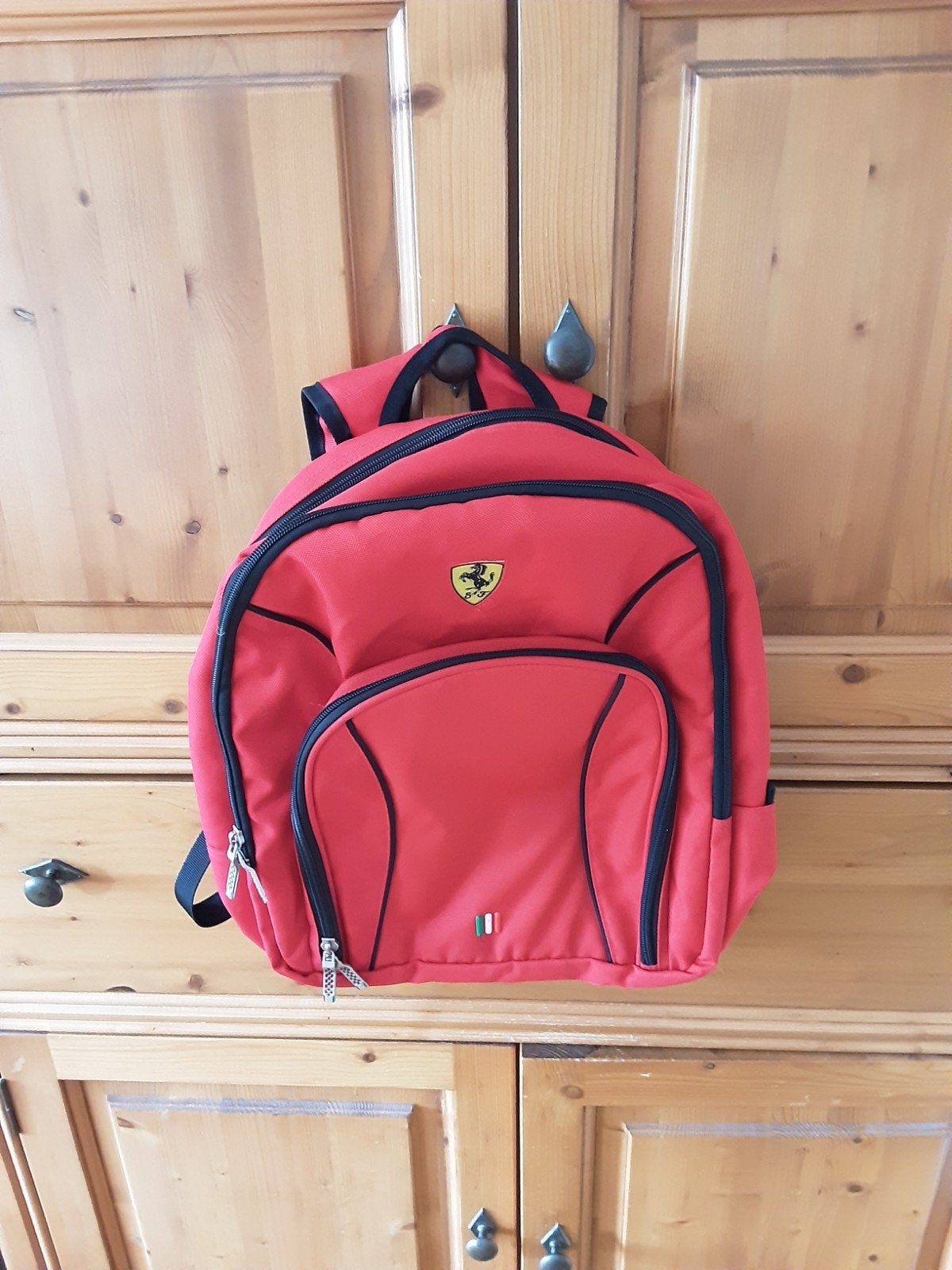 Ferrari rugzak - rood,  nieuw!, 25 tot 40 cm, Nieuw, Ophalen of Verzenden, Overige merken