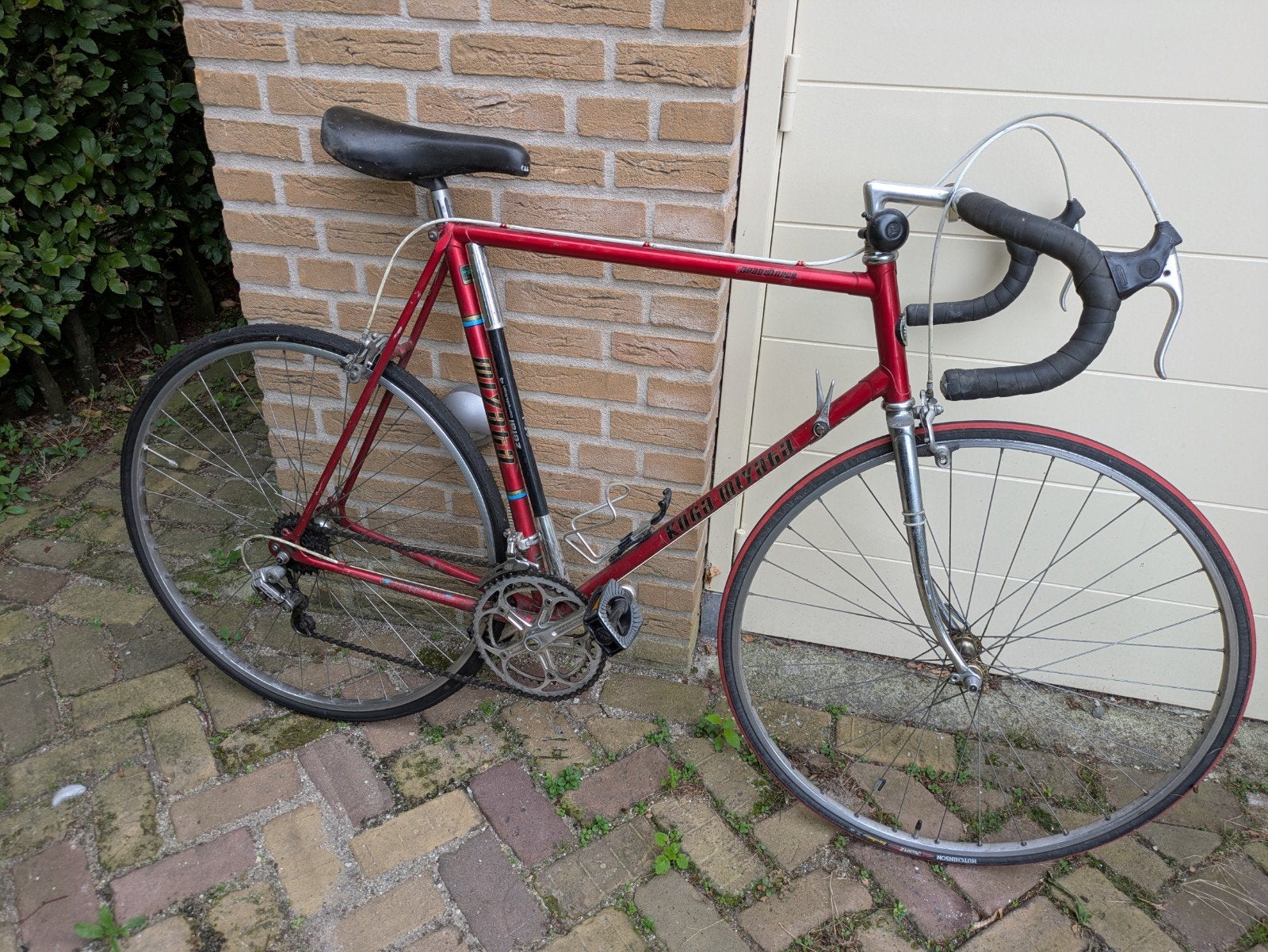 Vintage racefiets Koga Miyata - framemaat 60 cm, Fietsen en Brommers, Ophalen, Gebruikt, Staal, 57 tot 61 cm