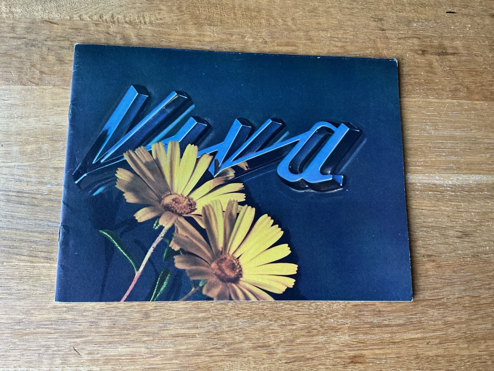 Vauxhall Viva GT brochure - Zeldzaam verzamelobject, Ophalen of Verzenden, Zo goed als nieuw, Overige merken