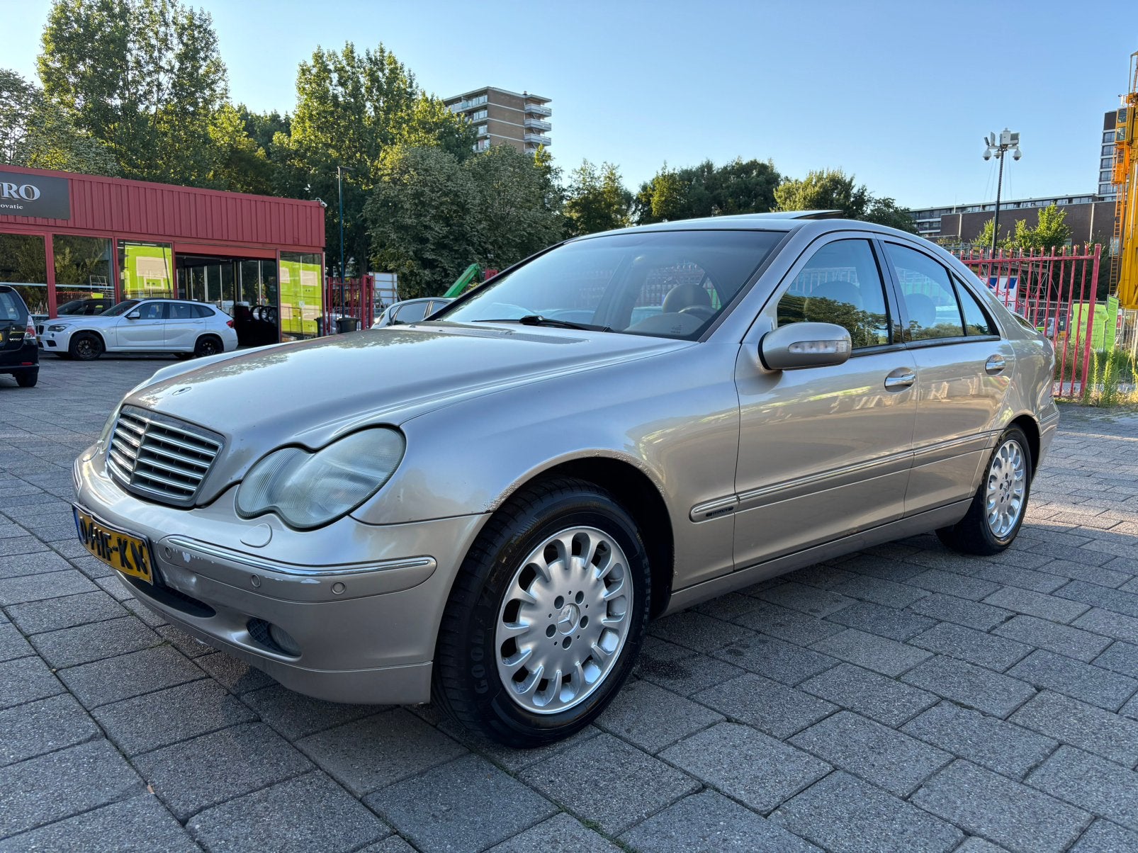 Mercedes-Benz C-Klasse 2.6 C240 Sedan AUT 2001 bomm voll opt, Auto's, Mercedes-Benz, Bedrijf, C-Klasse, ABS, Airbags, Airconditioning