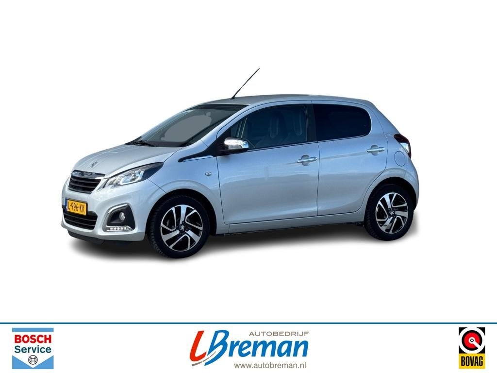 Peugeot 108 1.0 E-VTI ALLURE Camera Android/Apple CarPlay 5-, Gebruikt, Huisgarantie, Met garantie (alle), 4 stoelen
