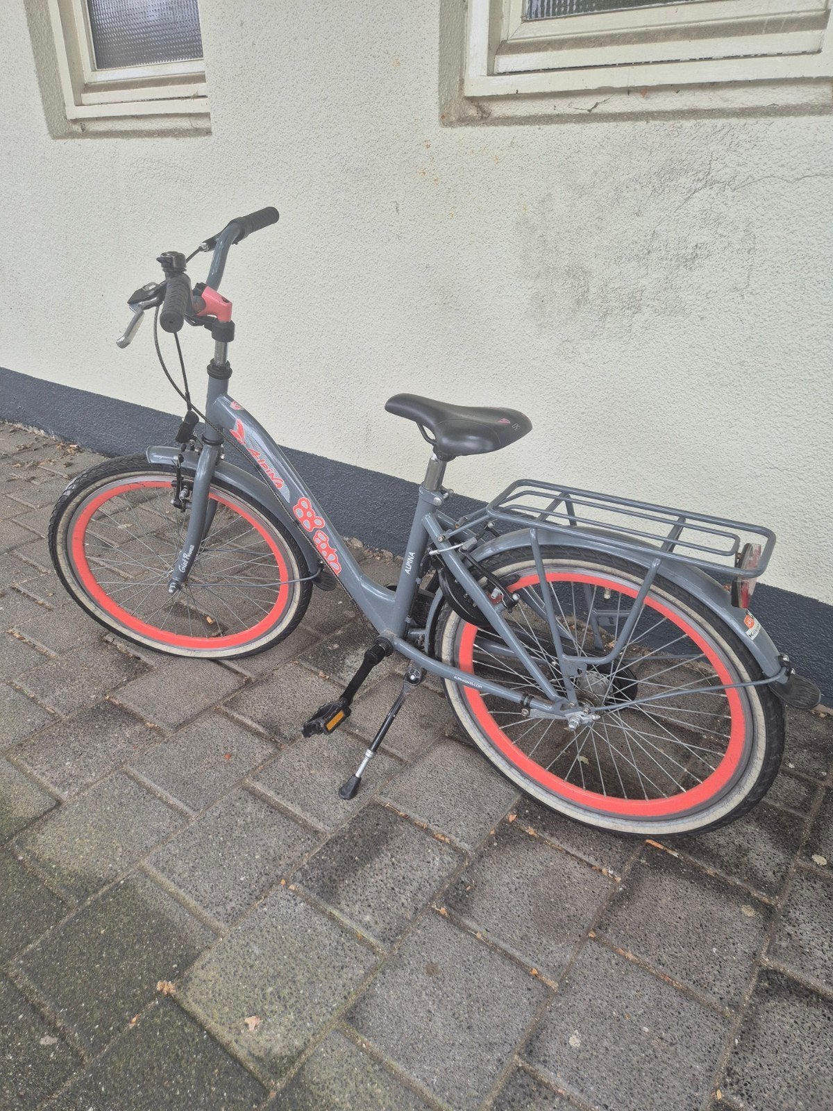 Alpina meisjesfiets 20 inch - Nieuwe binnenband nodig, Ophalen, Gebruikt, Alpina, Handrem
