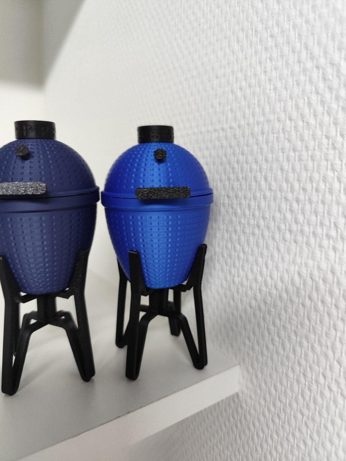 Mini  BBQ Peper en Zoutstel - Blauw, Ophalen of Verzenden, Nieuw, Onbekend