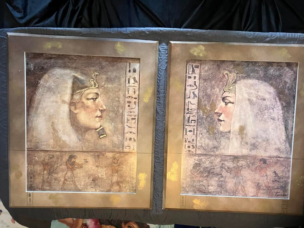 Te koop, Ophalen, Zo goed als nieuw, Minder dan 50 cm, Schilderij