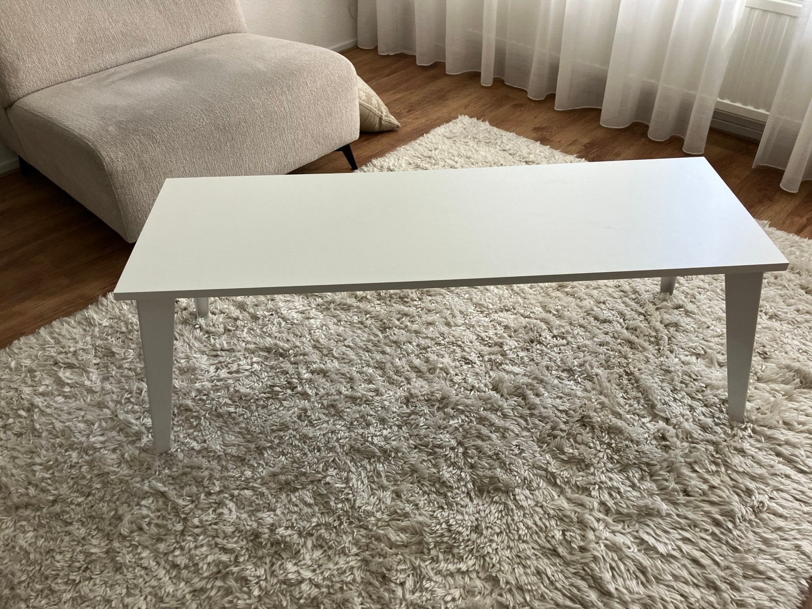 Planten tafel wit gratis, Ophalen, Nieuw, Overige materialen, Strak en modern