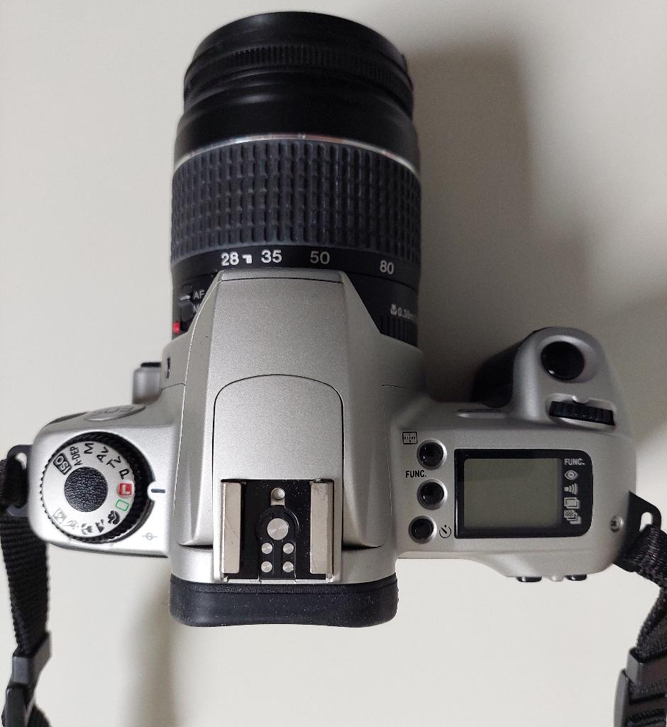 Canon EOS300 Ultrasonic spiegelreflexcamera, Audio, Tv en Foto, Fotocamera's Analoog, Ophalen of Verzenden, Gebruikt, Spiegelreflex