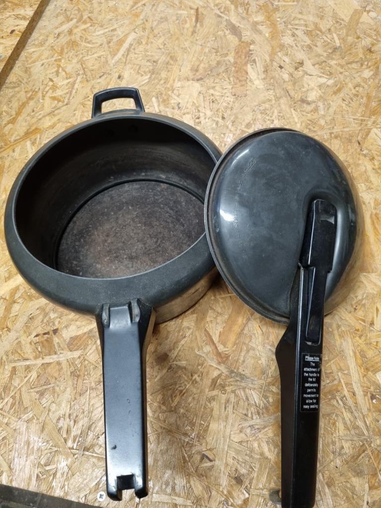 snelkookpan Futura, Ophalen of Verzenden, Gebruikt, Aluminium, Kookpan of Snelkookpan