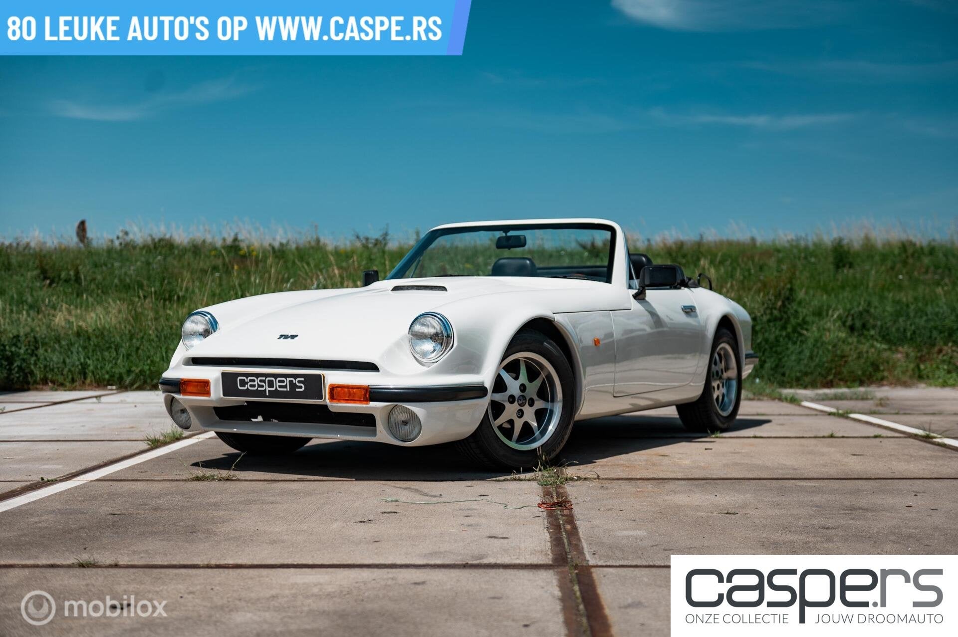 TVR 290 S3C 170 pk - CABRIO & TARGA - NL Auto, Achterwielaandrijving, Gebruikt, Zwart, Cabriolet