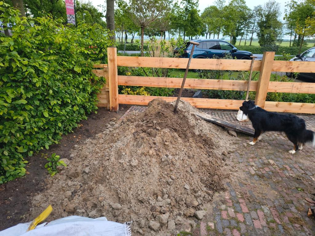 Gratis zand, Ophalen, Ophoogzand