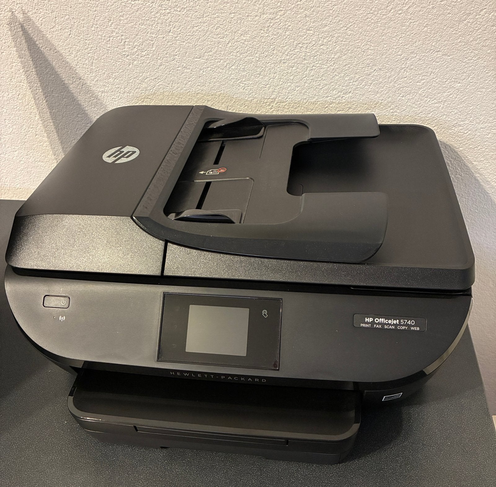 HP Officejet 5740 printer, Computers en Software, Printers, Ophalen, Zo goed als nieuw, Scannen, All-in-one