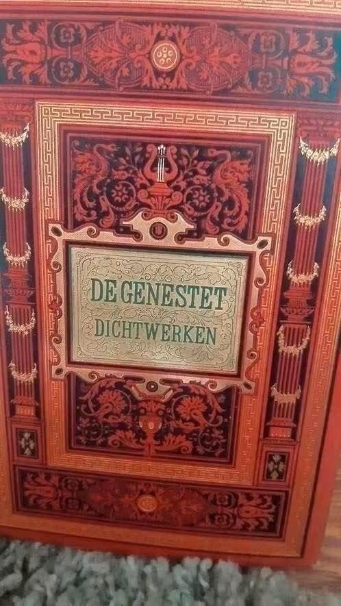 De Genestet Dichtwerken - Oud Boek uit 1861, Ophalen of Verzenden