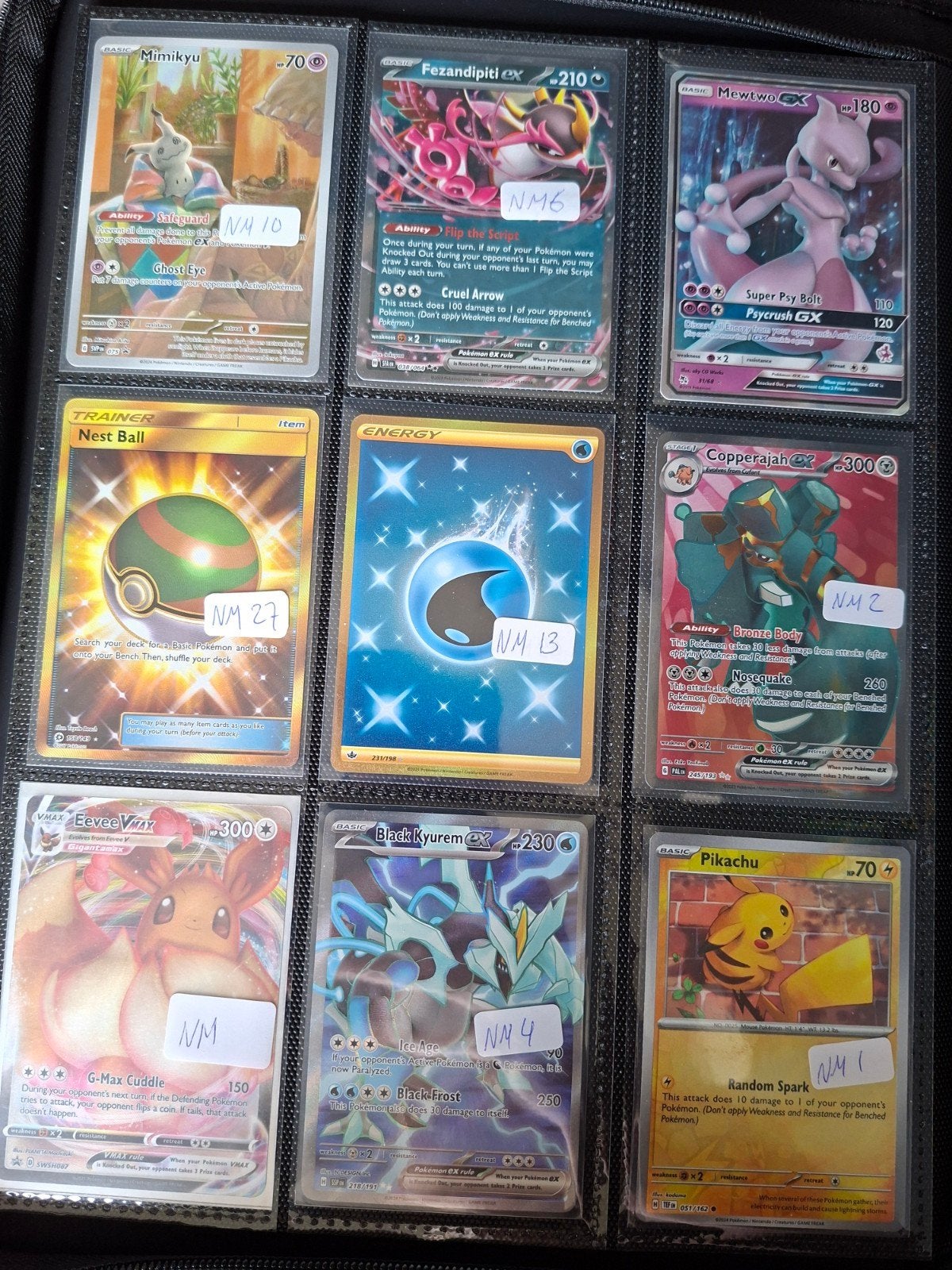 Diverse Pokémon Kaarten Collectie - NM Conditie, Ophalen of Verzenden, Zo goed als nieuw, Meerdere kaarten