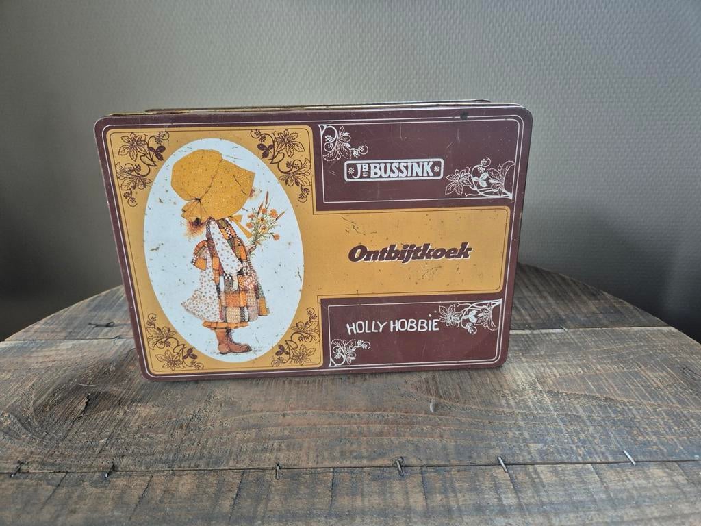 Holly hobbie ontbijtkoek blik, Ophalen of Verzenden, Gebruikt, Overige