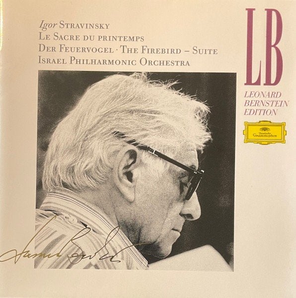 STRAVINSKY Le sacre du printemps CD BERNSTEIN LB EDITION DG, Ophalen of Verzenden, Modernisme tot heden, Zo goed als nieuw, Orkest of Ballet