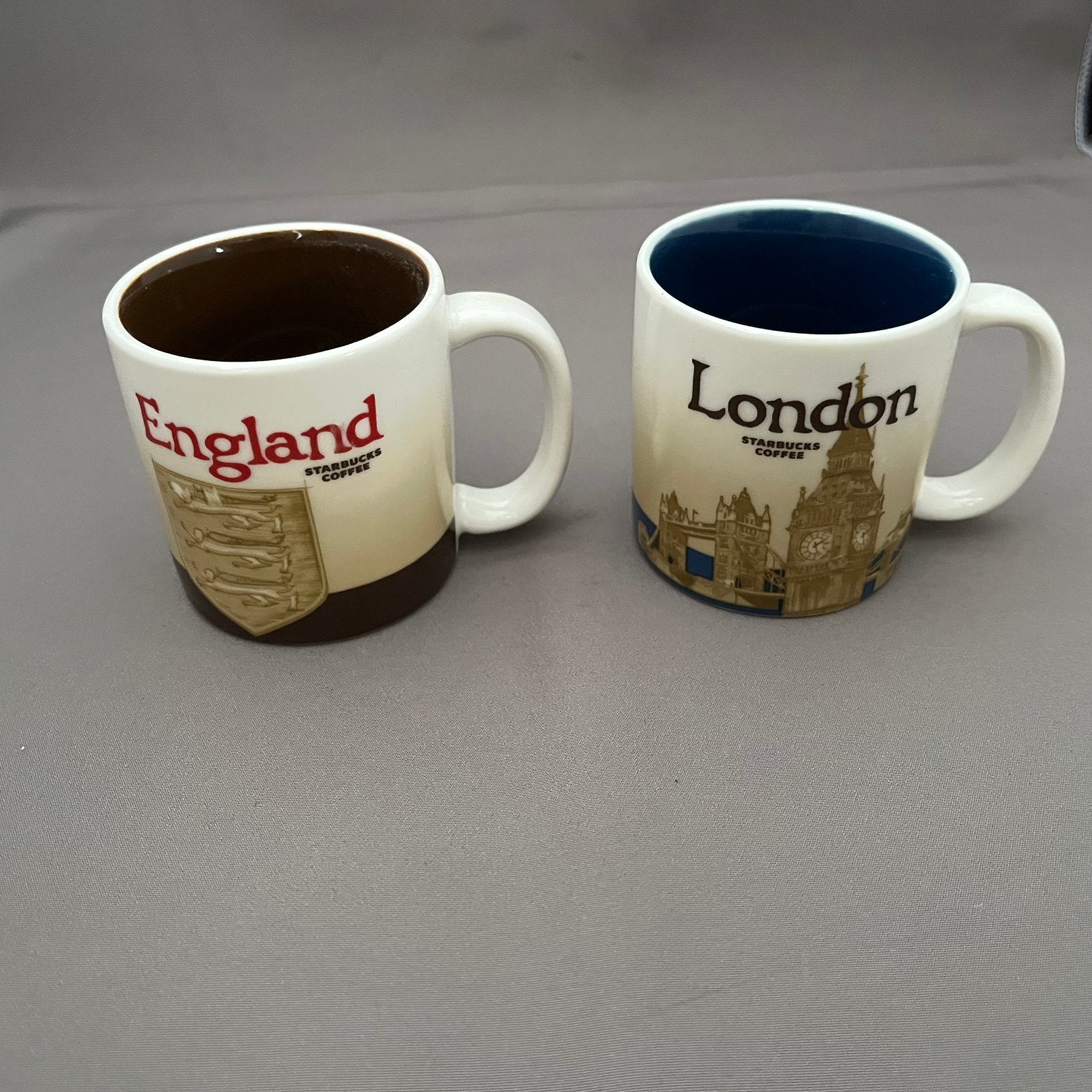 Set van 2 originele Starbucks espresso-mokjes (3 oz / 89 ml), Ophalen of Verzenden, Zo goed als nieuw, Overige stijlen, Starbucks