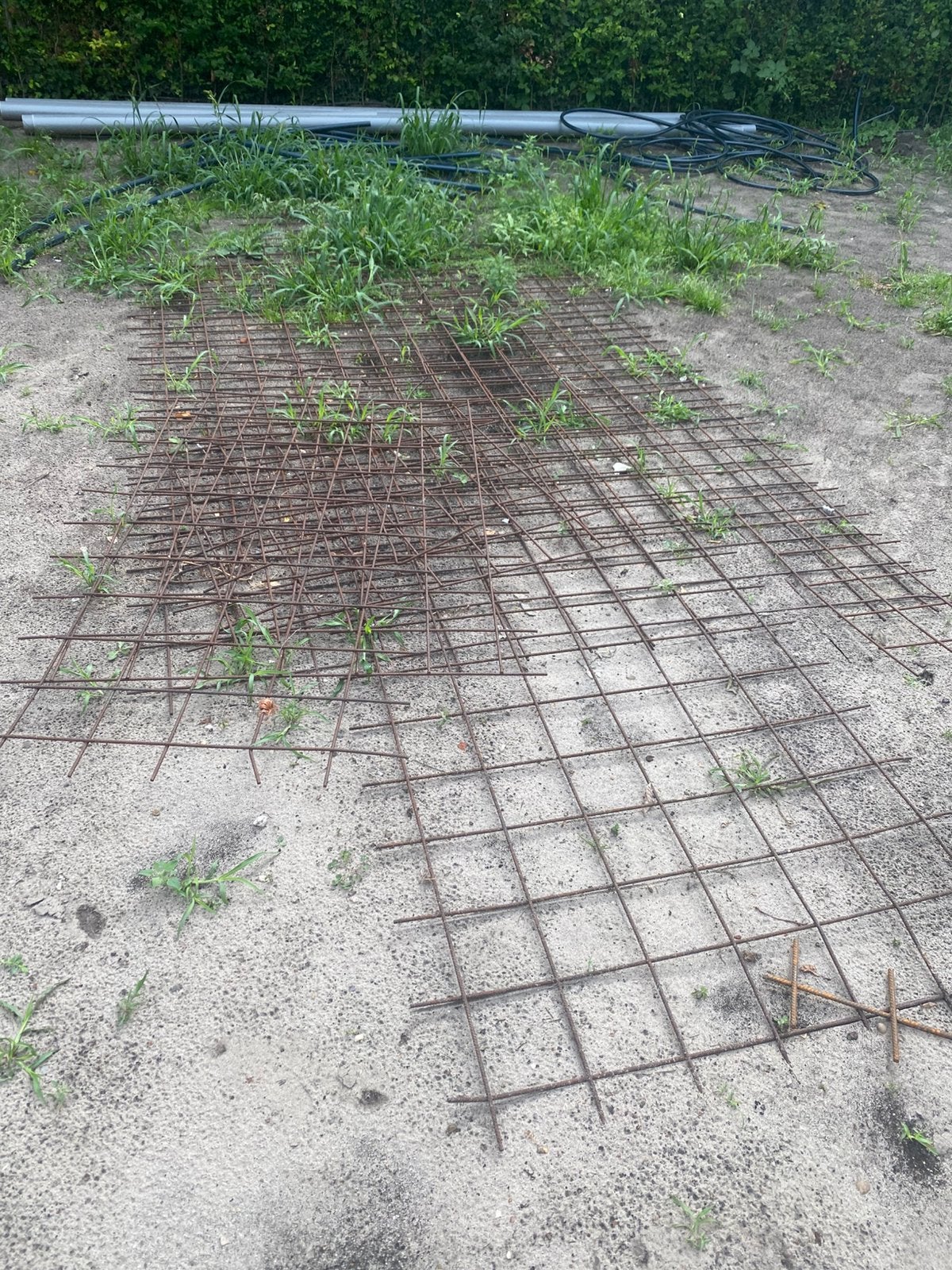 Betongaas, Tuin en Terras, Gaas en Draad, Ophalen, Gebruikt, Minder dan 10 meter, Raster