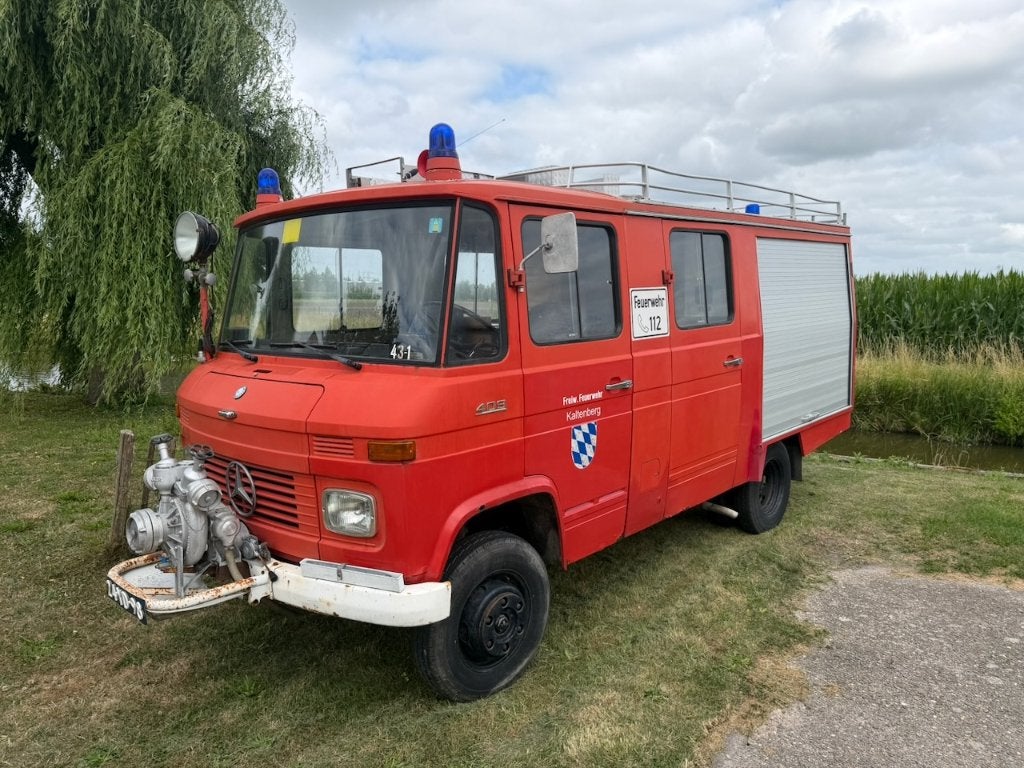 Mercedes-Benz 409 Brandweer Camper, Caravans en Kamperen, Campers, Particulier, tot en met 4, Buscamper of Camperbus, Mercedes-Benz