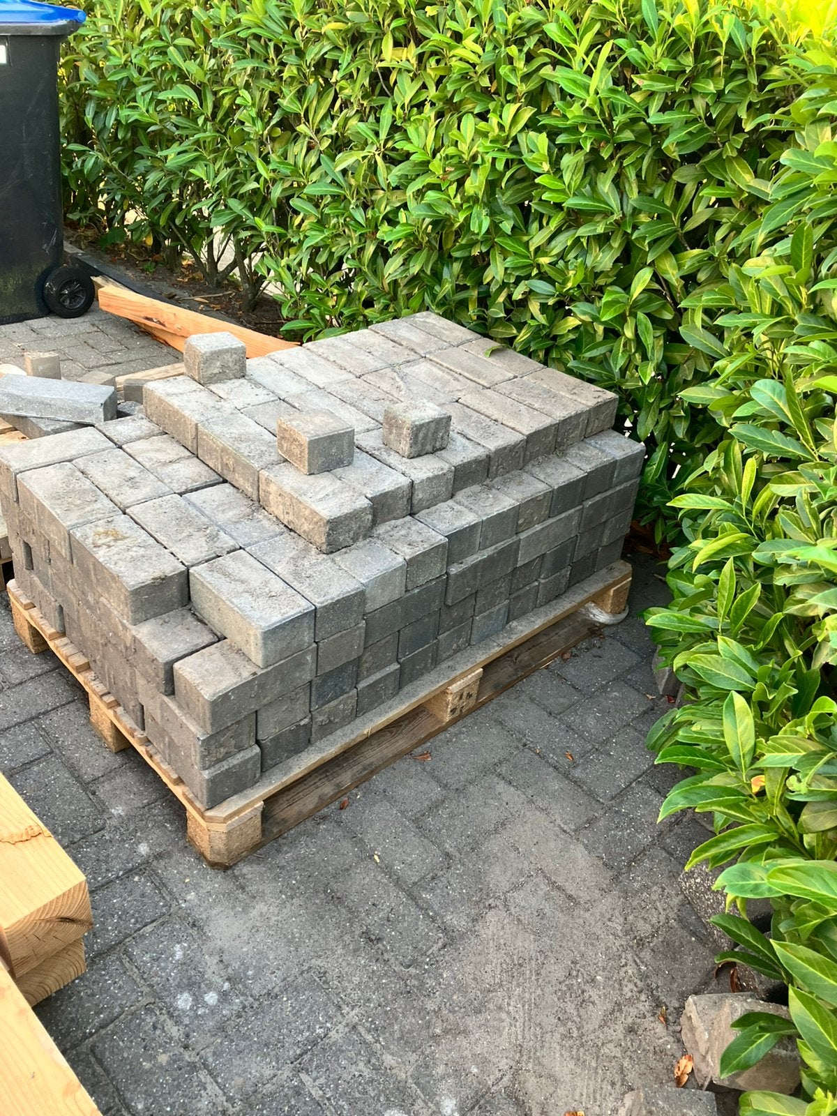 Antraciet straatklinkers 10x20 gratis af te halen, Tuin en Terras, Tegels en Klinkers, Ophalen, Gebruikt, Klinkers, Minder dan 5 m²
