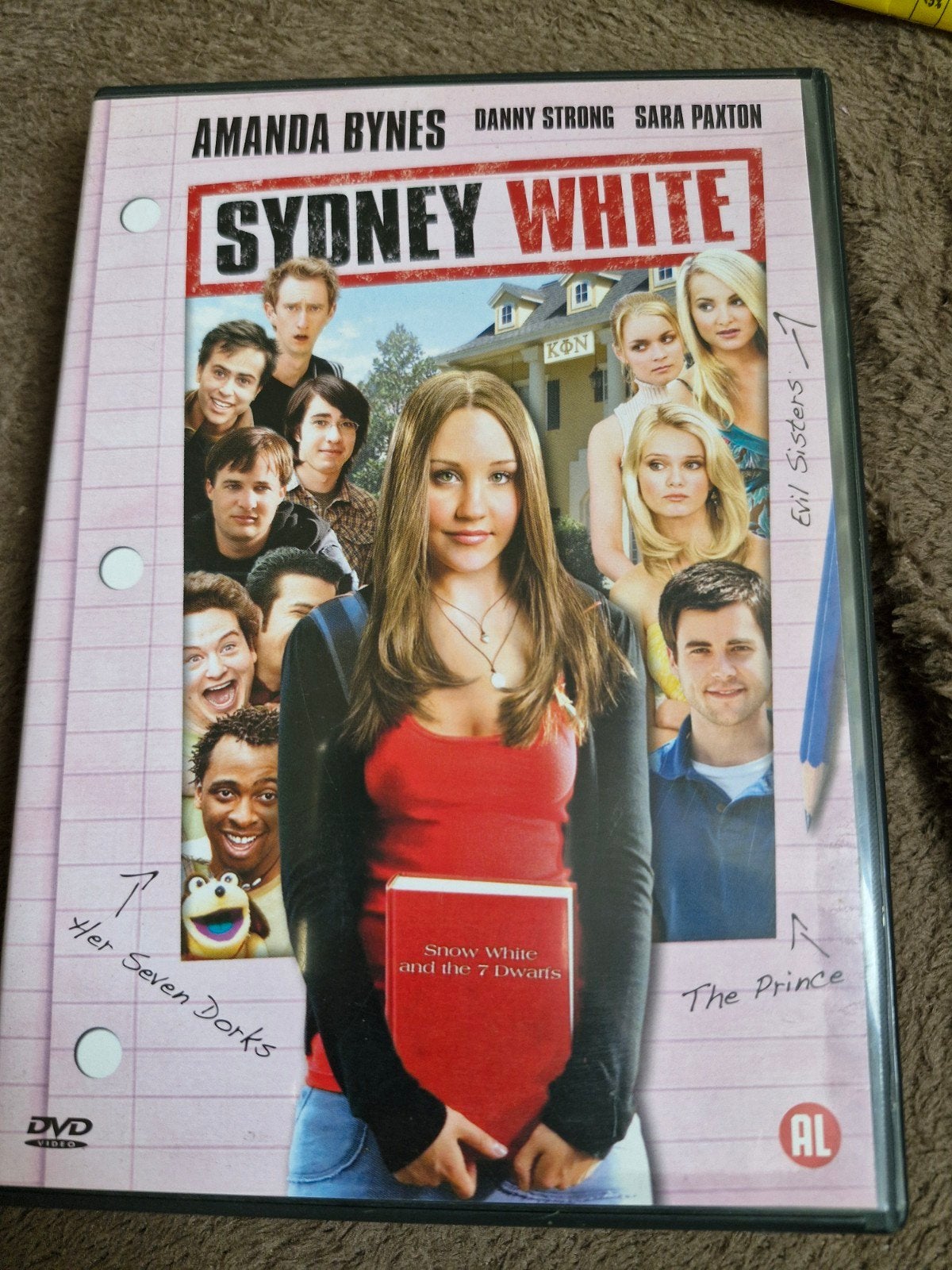 Sydney White DVD - Romantische komedie met Amanda Bynes, Verzenden