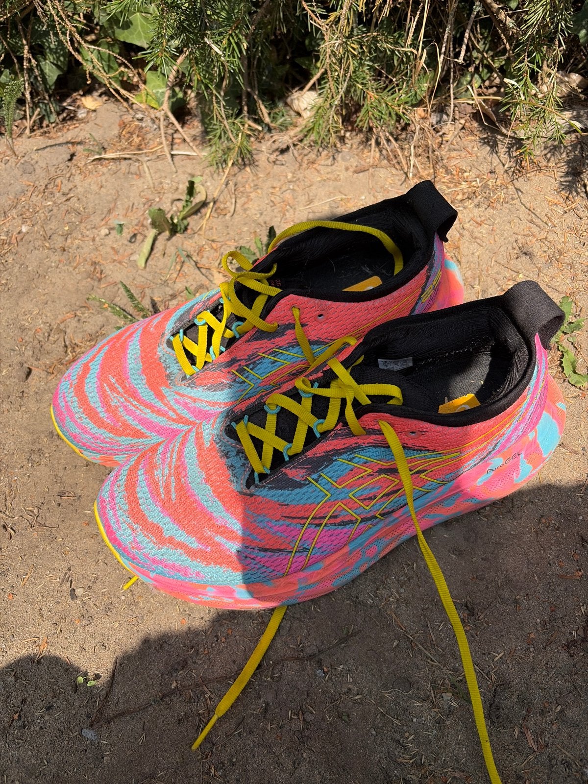 Asics Gel-Nimbus hardloopschoenen - Kleurrijk en Comfortabel, Ophalen, Overige kleuren, Sportschoenen, Gedragen