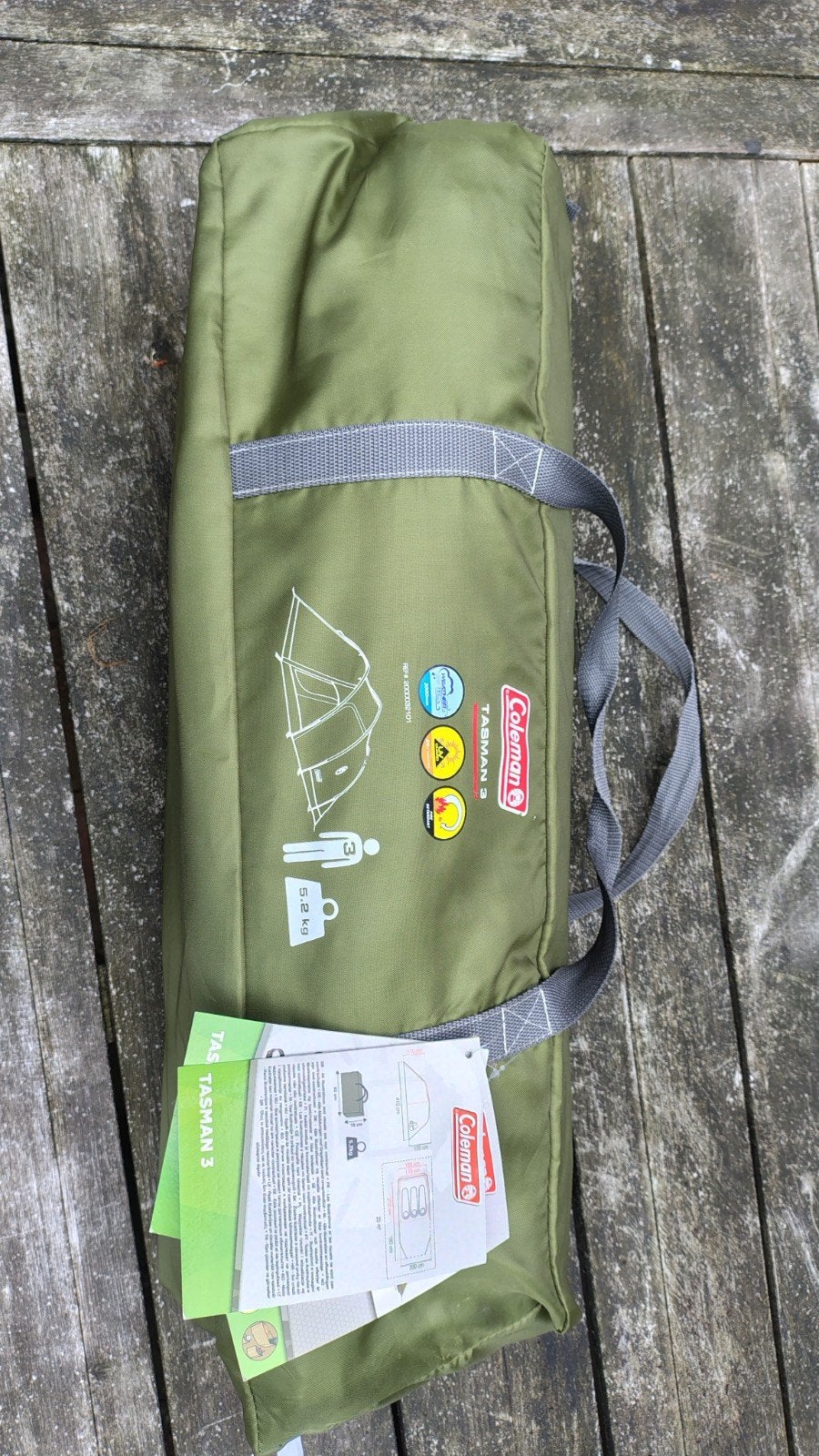 Nieuwe Coleman Tasman 3 tent - Ideaal voor kamperen, Ophalen of Verzenden