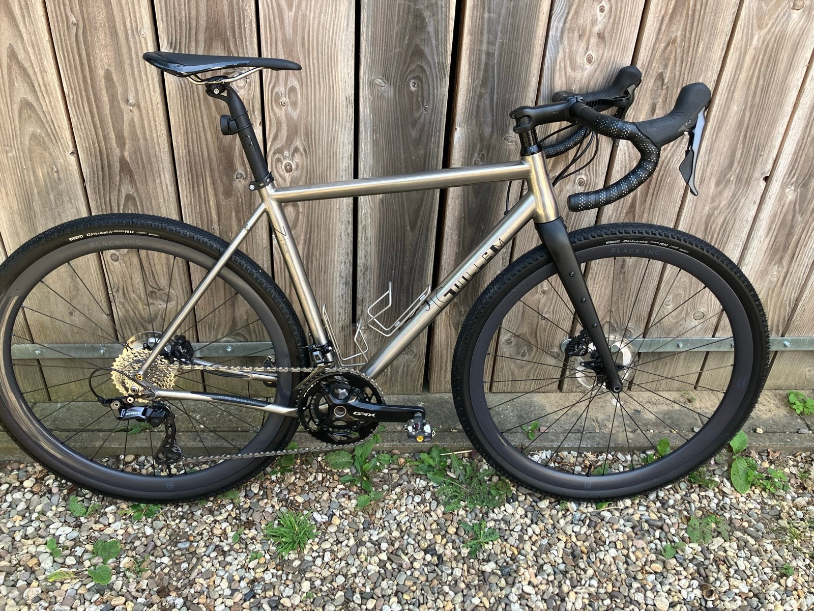 J. Guillem Atalaya Gravelbike titanium maat 54, Fietsen en Brommers, Fietsen | Racefietsen, Zo goed als nieuw, Heren, Overige merken