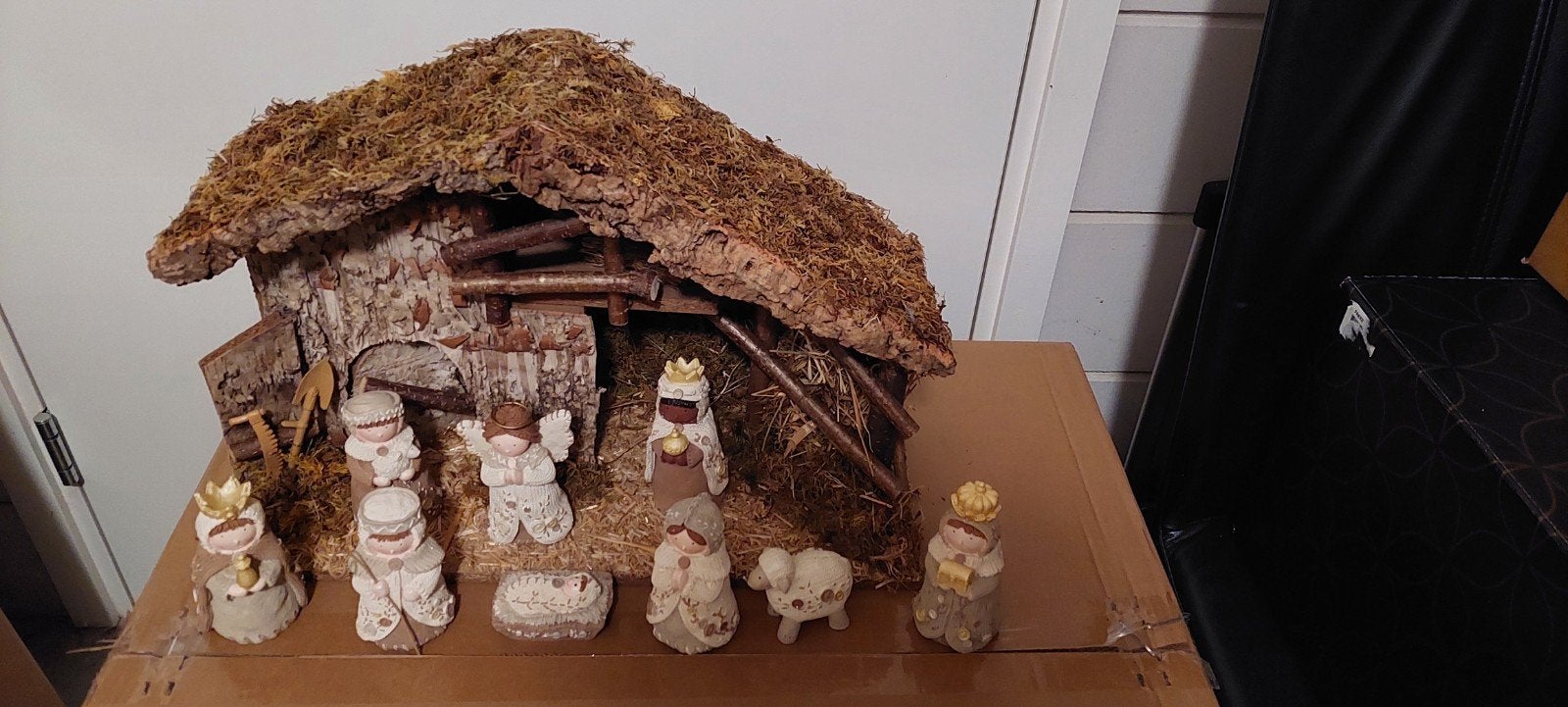 kerstgroep, Ophalen