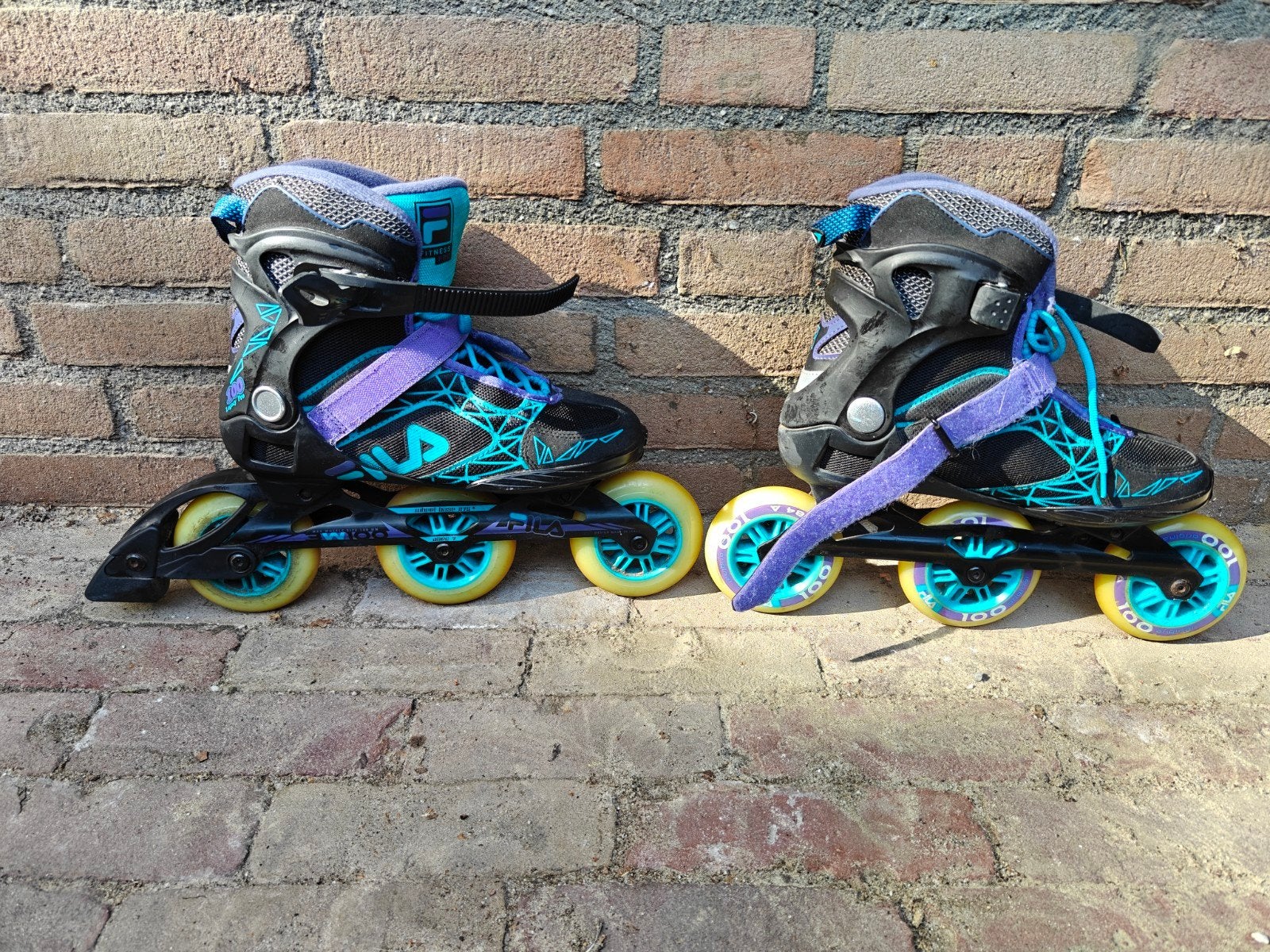 Fila Legacy Pro 100 Inline Skates - Maat 40.5.5, Ophalen, Gebruikt, Dames, Inline skates 4 wielen