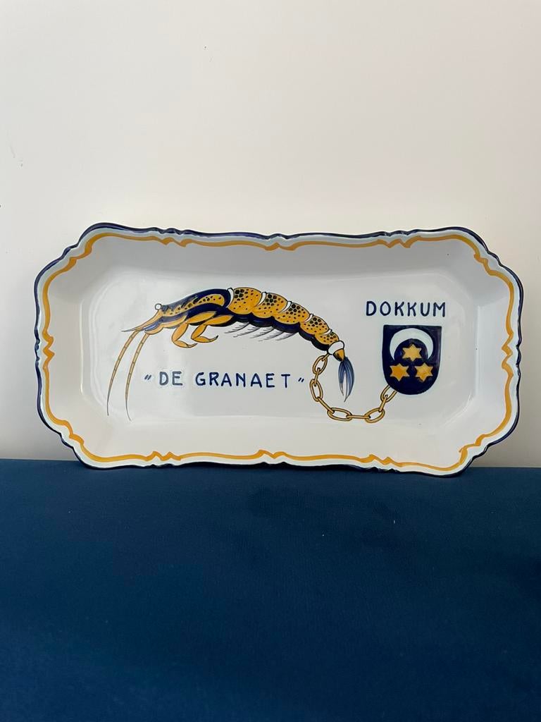 Keramiek schaaltje | De Granaet Dokkum | 1950-1999, Antiek en Kunst, Ophalen of Verzenden